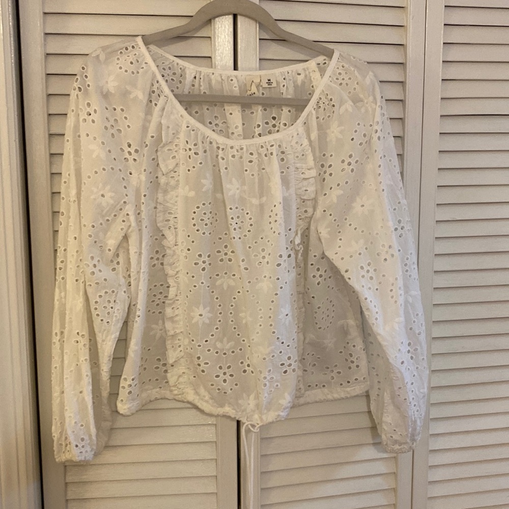 Joie white blouse